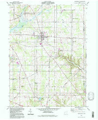 Middlefield Ohio Historical topographic map, 1:24000 scale, 7.5 X 7.5 Minute, Year 1994