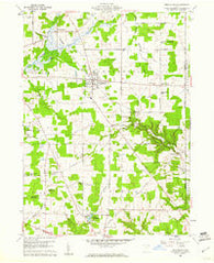 Middlefield Ohio Historical topographic map, 1:24000 scale, 7.5 X 7.5 Minute, Year 1959