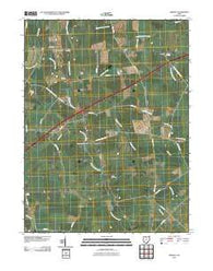 Midway Ohio Historical topographic map, 1:24000 scale, 7.5 X 7.5 Minute, Year 2010