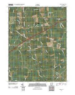Midway Ohio Historical topographic map, 1:24000 scale, 7.5 X 7.5 Minute, Year 2010