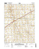 Midway Ohio Current topographic map, 1:24000 scale, 7.5 X 7.5 Minute, Year 2016