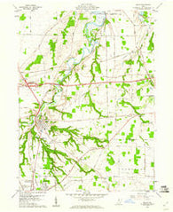 Milan Ohio Historical topographic map, 1:24000 scale, 7.5 X 7.5 Minute, Year 1959