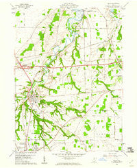 Milan Ohio Historical topographic map, 1:24000 scale, 7.5 X 7.5 Minute, Year 1959