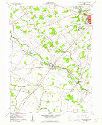 Milford Center Ohio Historical topographic map, 1:24000 scale, 7.5 X 7.5 Minute, Year 1961