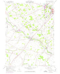 Milford Center Ohio Historical topographic map, 1:24000 scale, 7.5 X 7.5 Minute, Year 1961
