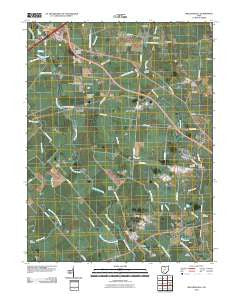 Milledgeville Ohio Historical topographic map, 1:24000 scale, 7.5 X 7.5 Minute, Year 2010