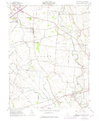 Milledgeville Ohio Historical topographic map, 1:24000 scale, 7.5 X 7.5 Minute, Year 1961