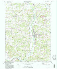 Millersburg Ohio Historical topographic map, 1:24000 scale, 7.5 X 7.5 Minute, Year 1994