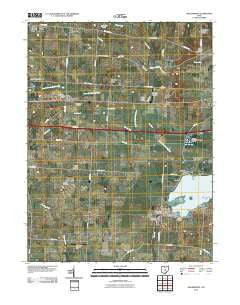Millersport Ohio Historical topographic map, 1:24000 scale, 7.5 X 7.5 Minute, Year 2010