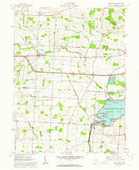 Millersport Ohio Historical topographic map, 1:24000 scale, 7.5 X 7.5 Minute, Year 1961