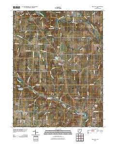Millville Ohio Historical topographic map, 1:24000 scale, 7.5 X 7.5 Minute, Year 2010