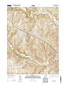 Millville Ohio Historical topographic map, 1:24000 scale, 7.5 X 7.5 Minute, Year 2013