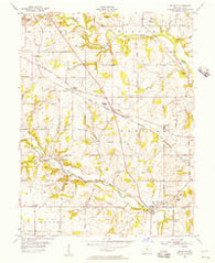 Millville Ohio Historical topographic map, 1:24000 scale, 7.5 X 7.5 Minute, Year 1955