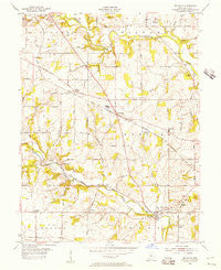 Millville Ohio Historical topographic map, 1:24000 scale, 7.5 X 7.5 Minute, Year 1955