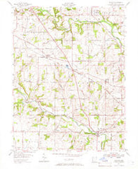 Millville Ohio Historical topographic map, 1:24000 scale, 7.5 X 7.5 Minute, Year 1955