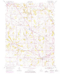 Millville Ohio Historical topographic map, 1:24000 scale, 7.5 X 7.5 Minute, Year 1955