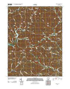 Mineral Ohio Historical topographic map, 1:24000 scale, 7.5 X 7.5 Minute, Year 2010