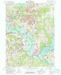 Mineral City Ohio Historical topographic map, 1:24000 scale, 7.5 X 7.5 Minute, Year 1961