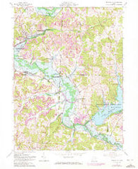 Mineral City Ohio Historical topographic map, 1:24000 scale, 7.5 X 7.5 Minute, Year 1961