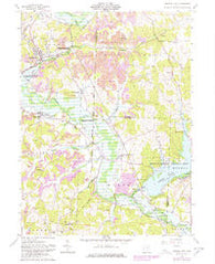 Mineral City Ohio Historical topographic map, 1:24000 scale, 7.5 X 7.5 Minute, Year 1961