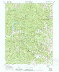 Mineral Ohio Historical topographic map, 1:24000 scale, 7.5 X 7.5 Minute, Year 1961