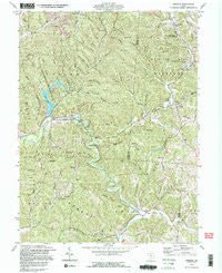 Mineral Ohio Historical topographic map, 1:24000 scale, 7.5 X 7.5 Minute, Year 1992