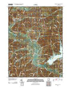 Mineral City Ohio Historical topographic map, 1:24000 scale, 7.5 X 7.5 Minute, Year 2010