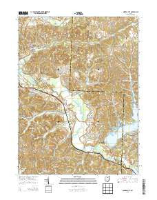 Mineral City Ohio Historical topographic map, 1:24000 scale, 7.5 X 7.5 Minute, Year 2013