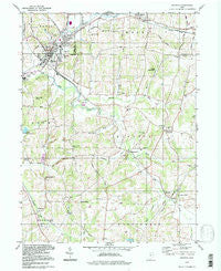 Minerva Ohio Historical topographic map, 1:24000 scale, 7.5 X 7.5 Minute, Year 1994