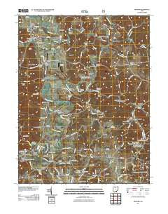 Minford Ohio Historical topographic map, 1:24000 scale, 7.5 X 7.5 Minute, Year 2011