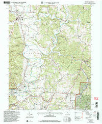 Minford Ohio Historical topographic map, 1:24000 scale, 7.5 X 7.5 Minute, Year 2002