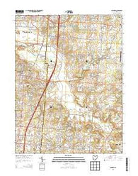 Monroe Ohio Historical topographic map, 1:24000 scale, 7.5 X 7.5 Minute, Year 2013