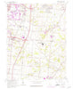 Monroe Ohio Historical topographic map, 1:24000 scale, 7.5 X 7.5 Minute, Year 1965
