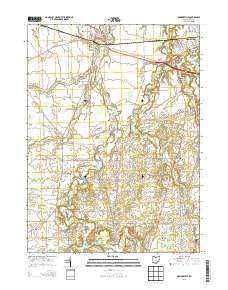 Monroeville Ohio Historical topographic map, 1:24000 scale, 7.5 X 7.5 Minute, Year 2013
