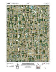 Montezuma Ohio Historical topographic map, 1:24000 scale, 7.5 X 7.5 Minute, Year 2010