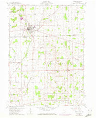 Morenci Michigan Historical topographic map, 1:24000 scale, 7.5 X 7.5 Minute, Year 1960