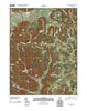 Morgantown Ohio Historical topographic map, 1:24000 scale, 7.5 X 7.5 Minute, Year 2010