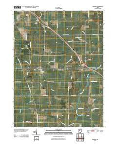 Morral Ohio Historical topographic map, 1:24000 scale, 7.5 X 7.5 Minute, Year 2010