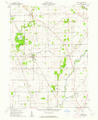 Morral Ohio Historical topographic map, 1:24000 scale, 7.5 X 7.5 Minute, Year 1960
