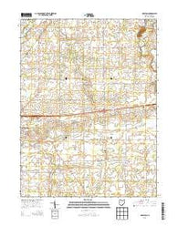 Moulton Ohio Historical topographic map, 1:24000 scale, 7.5 X 7.5 Minute, Year 2013