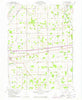 Moulton Ohio Historical topographic map, 1:24000 scale, 7.5 X 7.5 Minute, Year 1960