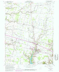 Mount Orab Ohio Historical topographic map, 1:24000 scale, 7.5 X 7.5 Minute, Year 1960