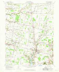 Mount Orab Ohio Historical topographic map, 1:24000 scale, 7.5 X 7.5 Minute, Year 1960