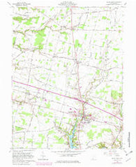 Mount Orab Ohio Historical topographic map, 1:24000 scale, 7.5 X 7.5 Minute, Year 1960