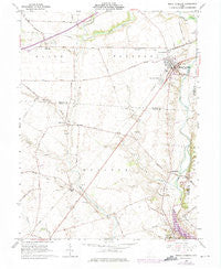 Mount Sterling Ohio Historical topographic map, 1:24000 scale, 7.5 X 7.5 Minute, Year 1961