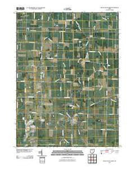 Mount Blanchard Ohio Historical topographic map, 1:24000 scale, 7.5 X 7.5 Minute, Year 2010