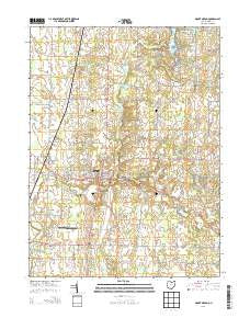 Mount Gilead Ohio Historical topographic map, 1:24000 scale, 7.5 X 7.5 Minute, Year 2013