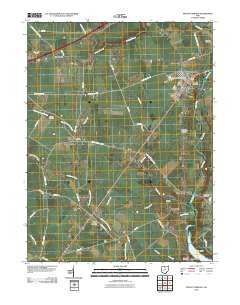 Mount Sterling Ohio Historical topographic map, 1:24000 scale, 7.5 X 7.5 Minute, Year 2010