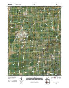 Mount Victory Ohio Historical topographic map, 1:24000 scale, 7.5 X 7.5 Minute, Year 2010