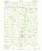 Mt Blanchard Ohio Historical topographic map, 1:24000 scale, 7.5 X 7.5 Minute, Year 1960